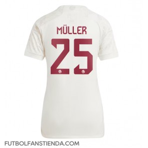 Bayern Munich Thomas Muller #25 Tercera Equipación Mujer 2023-24 Manga Corta